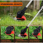 Mobiustream 21V Akku-Rasentrimmer RT-8880 – 2 Akkus – Produktdetail 5