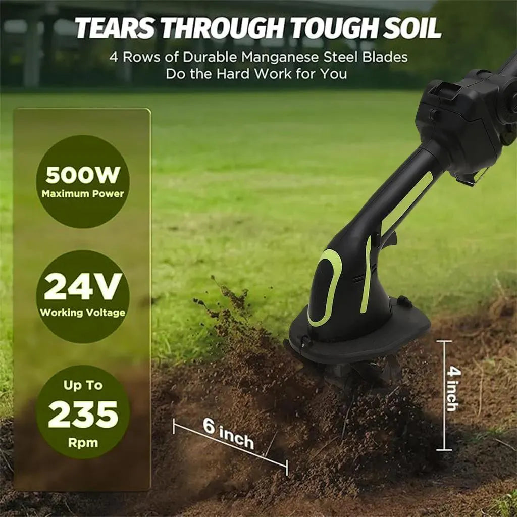 Mobiustream 24V 2-in-1 Akku-Gartenfräse GF-2144 – Produktdetail 2