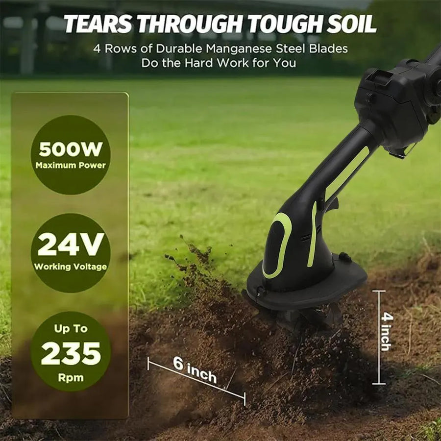 Mobiustream 24V 2-in-1 Akku-Gartenfräse GF-2144 – Produktdetail 2
