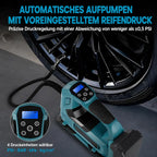 Mobiustream 21V Akku-Luftkompressor LP-9700 – Blau – Produktdetail 4
