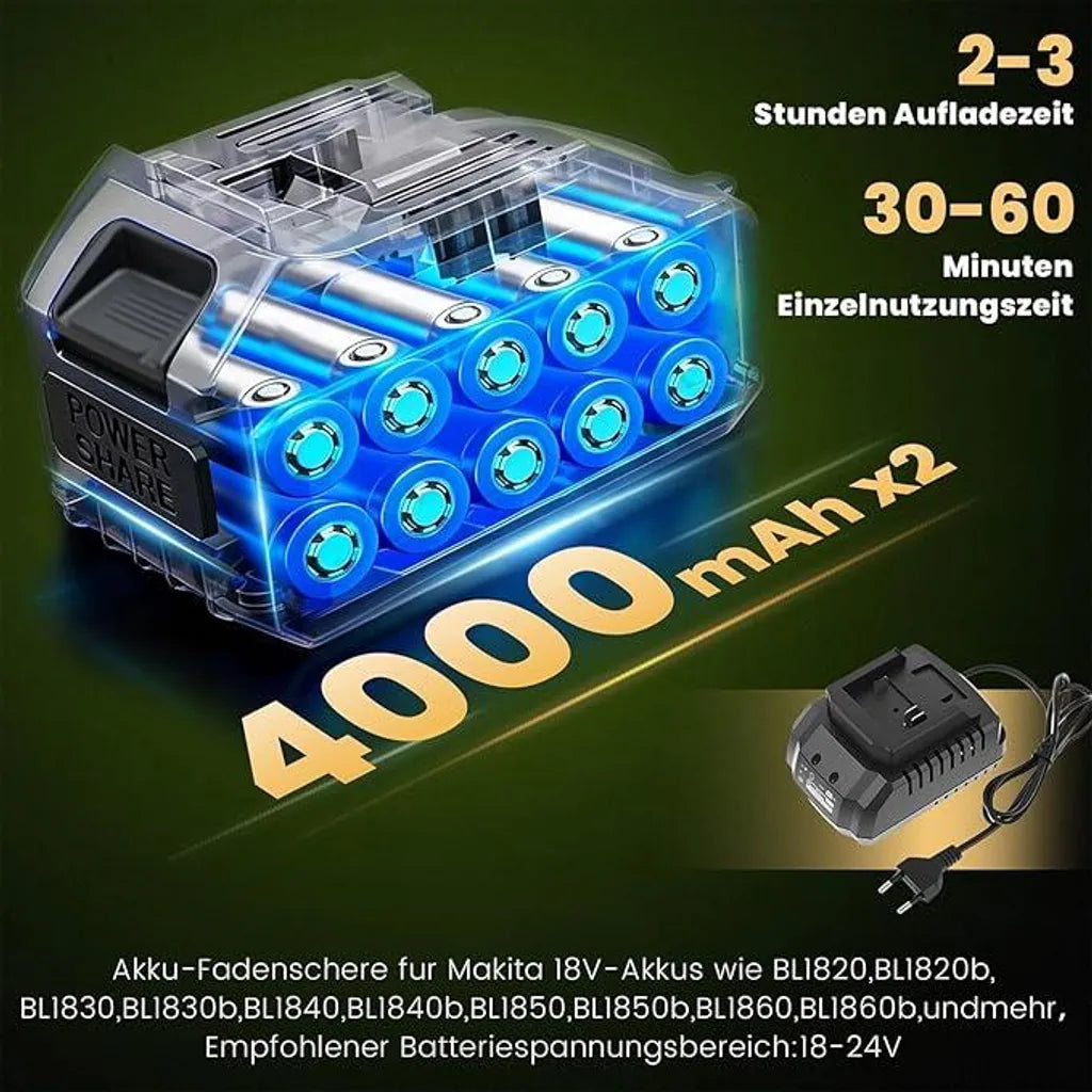 Mobiustream Akku-Rasentrimmer RT-6797 – Makita-kompatibel – Produktdetail 4
