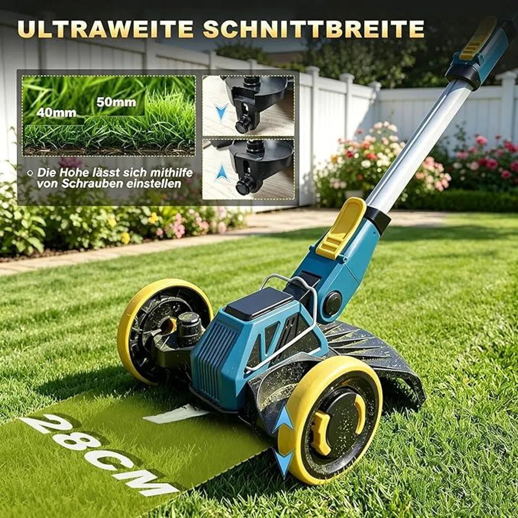 Mobiustream Akku-Rasentrimmer RT-6780 – Makita-kompatibel – Produktdetail 6