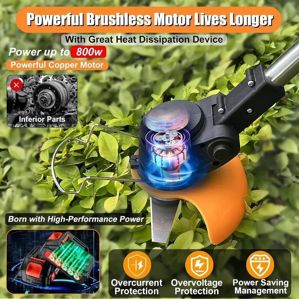 Mobiustream Akku-Rasentrimmer RT-6872 – Produktdetail 2