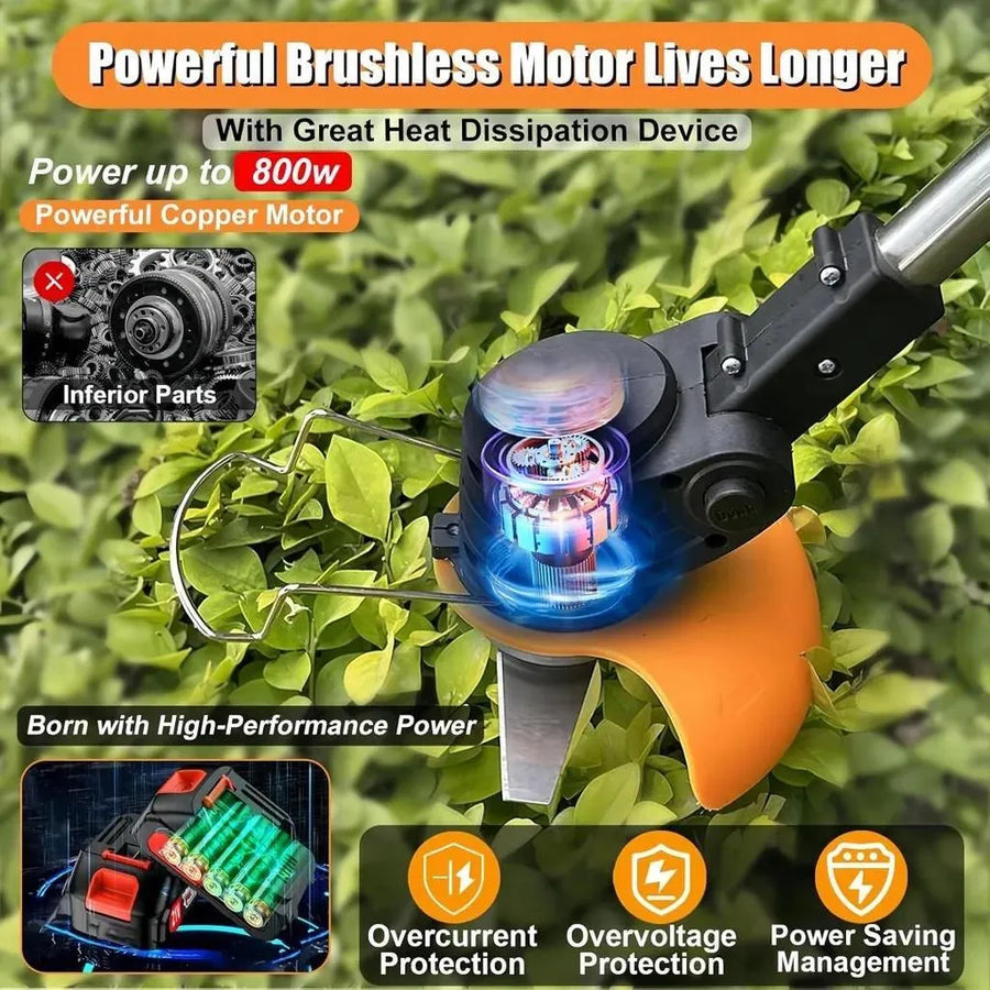 Mobiustream Akku-Rasentrimmer RT-6872 – Produktdetail 2