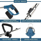 Mobiustream 21V Akku-Rasentrimmer RT-4792 – 2 Akkus, Blau – Produktdetail 4