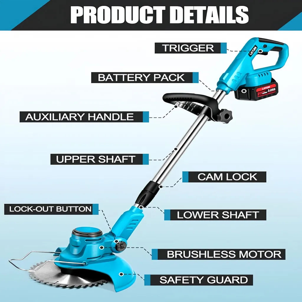 Mobiustream 21V Akku-Rasentrimmer RT-9238 – Produktdetail 7