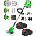 Mobiustream 21V 3-in-1 Akku-Rasentrimmer RT-2175 – 2 Akkus, Grün – Produktansicht