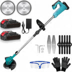 Mobiustream 21V 3-in-1 Akku-Rasentrimmer RT-8903 – 2 Akkus, Blau – Produktansicht