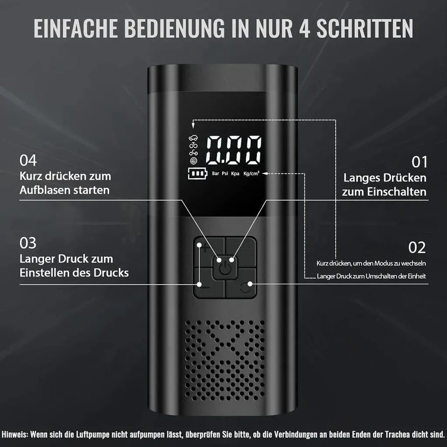 Mobiustream 12V Akku-Luftkompressor LP-7394 – Produktdetail 4