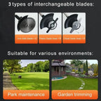 Mobiustream 21V 4-in-1 Akku-Rasentrimmer RT-9245 – 2 Akkus, Grün – Produktdetail 6