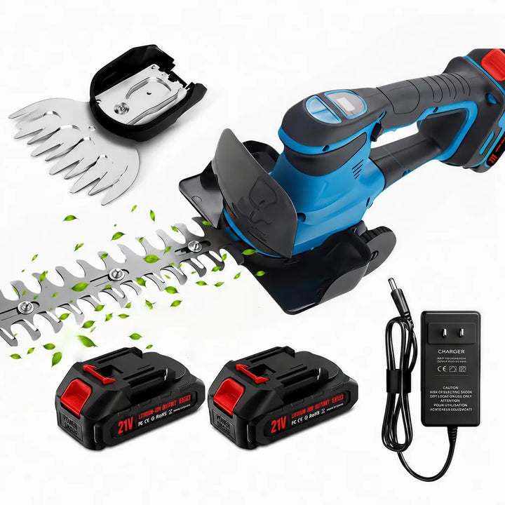 Mobiustream 21V 2-in-1 Akku-Heckenschere HS-6100 – Produktansicht