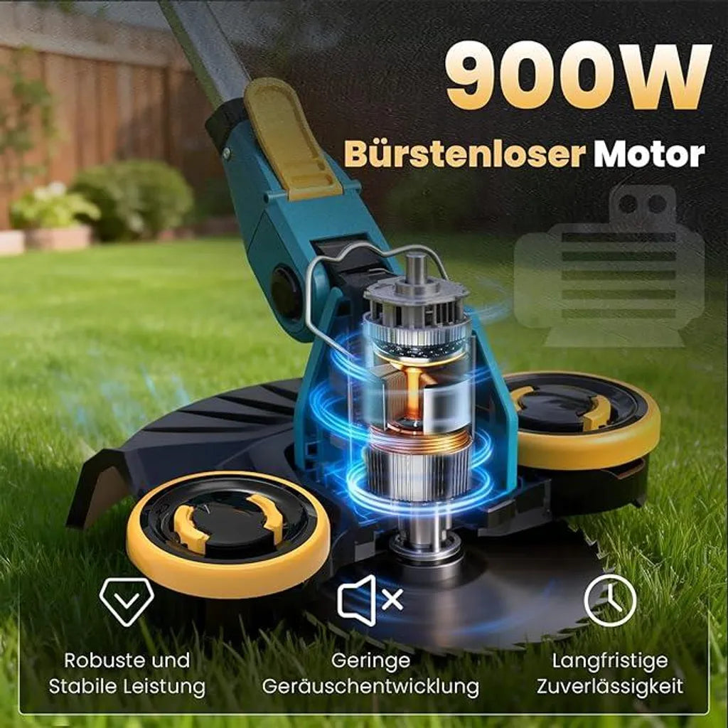 Mobiustream Akku-Rasentrimmer RT-6780 – Makita-kompatibel – Produktdetail 2