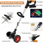 Mobiustream Akku-Rasentrimmer RT-6872 – Produktdetail 7