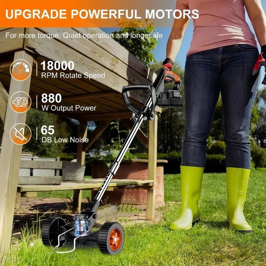 Mobiustream 21V Akku-Rasentrimmer RT-4815 – 2 Akkus – Produktdetail 2