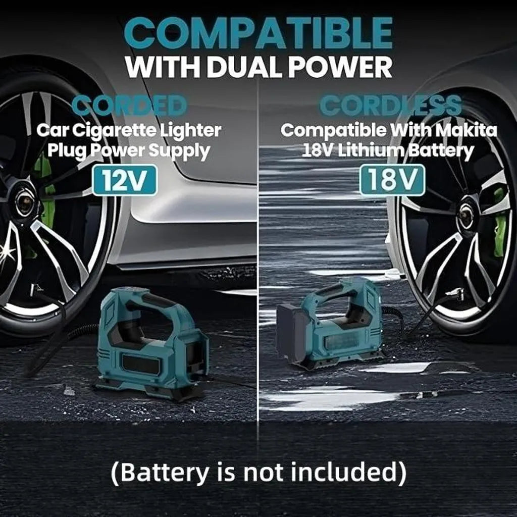 Mobiustream 18V Akku-Luftkompressor LP-1680 – Makita-kompatibel – Produktdetail 4