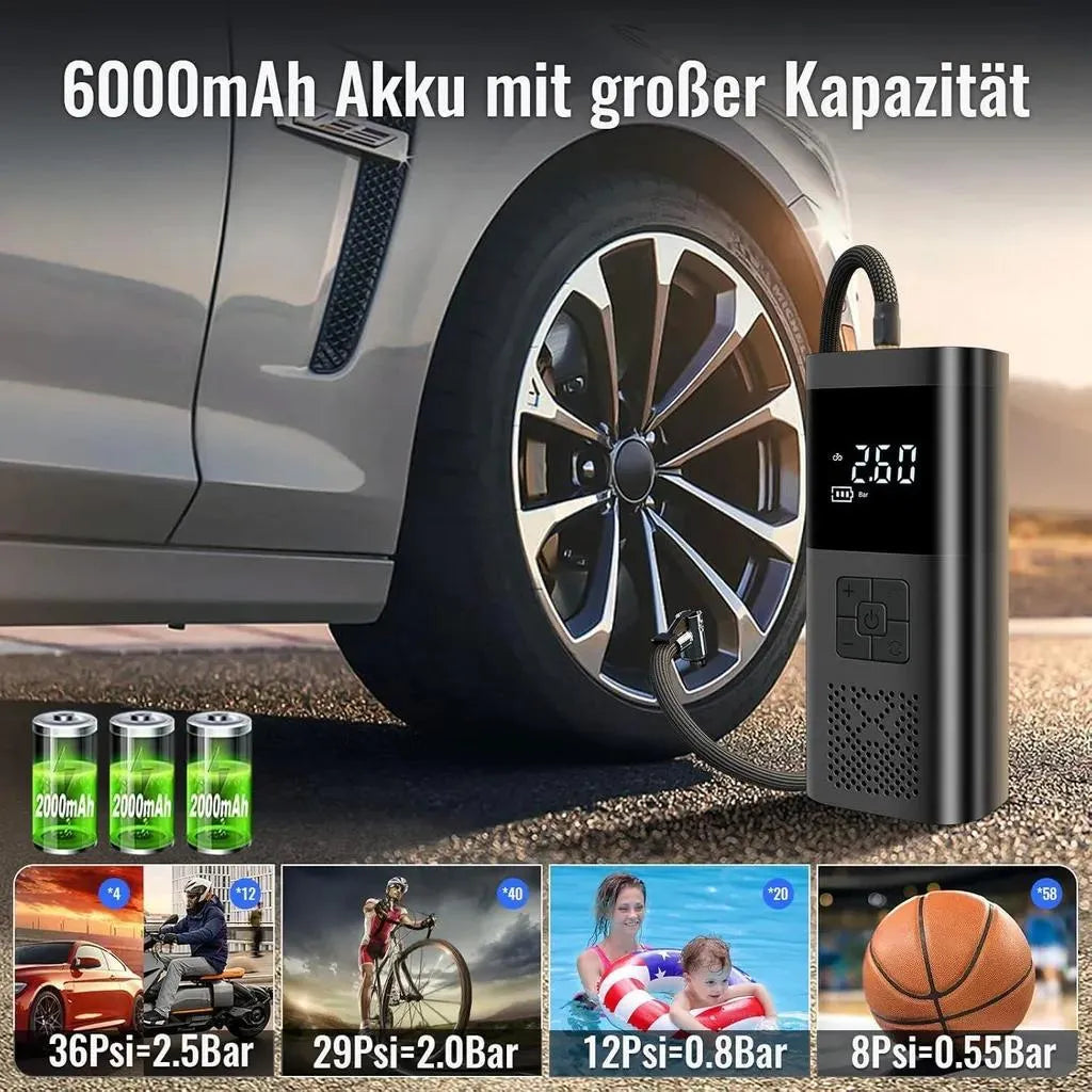 Mobiustream 12V Akku-Luftkompressor LP-7394 – Produktdetail 2