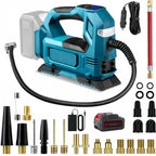 Mobiustream 21V Akku-Luftkompressor LP-1697 – Blau – Produktansicht