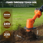 Mobiustream 24V 2-in-1 Akku-Gartenfräse GF-4846 – Produktdetail 3
