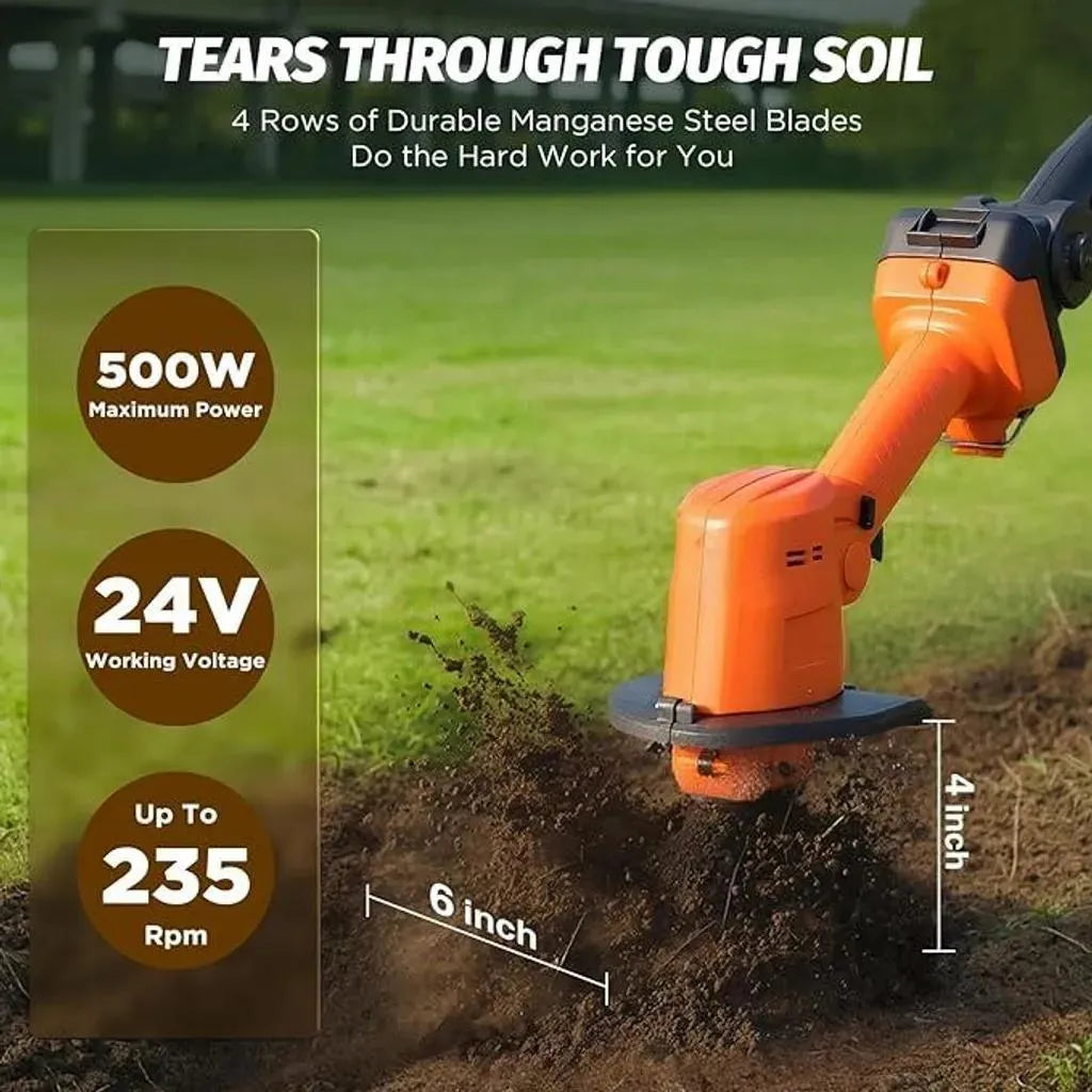 Mobiustream 24V 2-in-1 Akku-Gartenfräse GF-4846 – Produktdetail 3