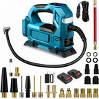 Mobiustream 21V Akku-Luftkompressor LP-9700 – Blau – Produktansicht