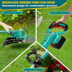 Mobiustream 6-in-1 Akku-Rasentrimmer RT-9221 – Produktdetail 4