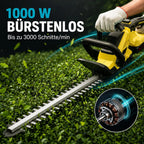 Mobiustream 21V Akku-Heckenschere HS-0379 – 2 Akkus – Produktdetail 4