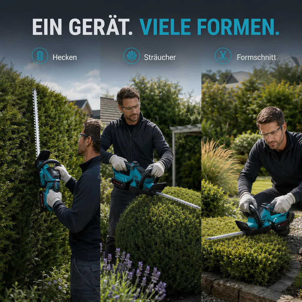 Mobiustream 21V Akku-Heckenschere HS-9762 – 2 Akkus – Produktdetail 9