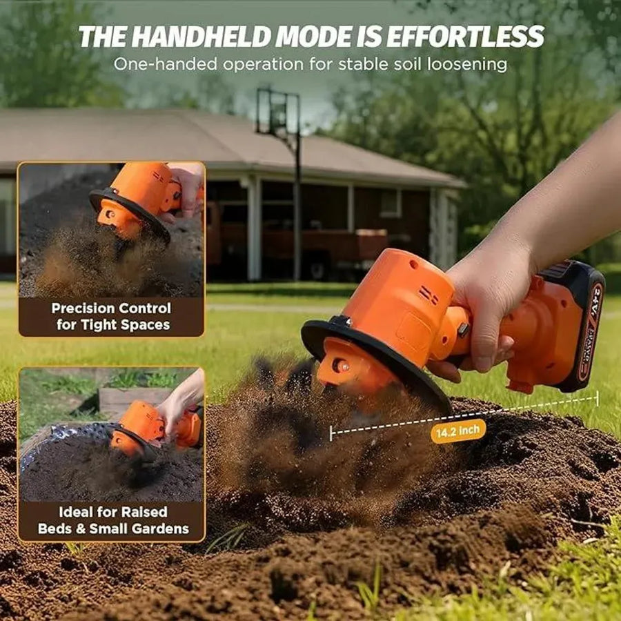 Mobiustream Akku-Gartenfräse GF-8934 – Produktdetail 2