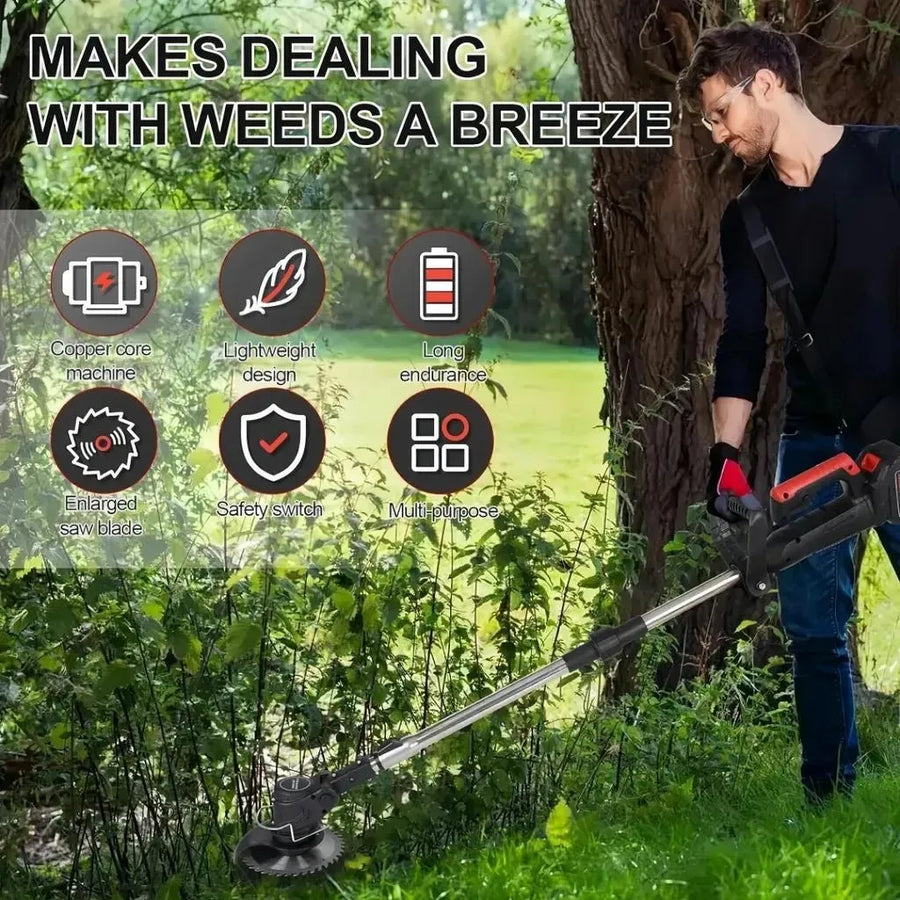 Mobiustream 21V Akku-Rasentrimmer RT-2151 – 2 Akkus – Produktdetail 2