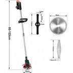 Mobiustream 21V Akku-Rasentrimmer RT-8880 – 2 Akkus – Produktdetail 3