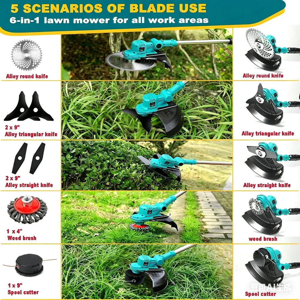 Mobiustream 6-in-1 Akku-Rasentrimmer RT-9221 – Produktdetail 3