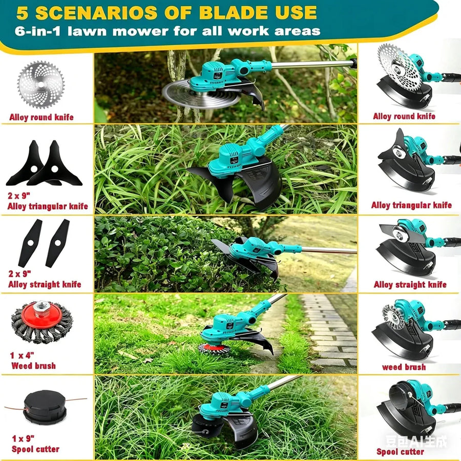 Mobiustream 6-in-1 Akku-Rasentrimmer RT-9221 – Produktdetail 3