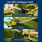 Mobiustream 21V Akku-Heckenschere HS-0379 – 2 Akkus – Produktdetail 2