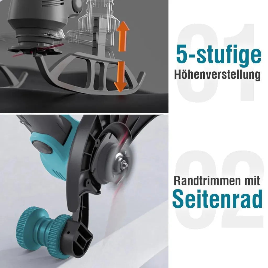 Mobiustream 4-in-1 Akku-Rasentrimmer RT-6728 – Produktdetail 7