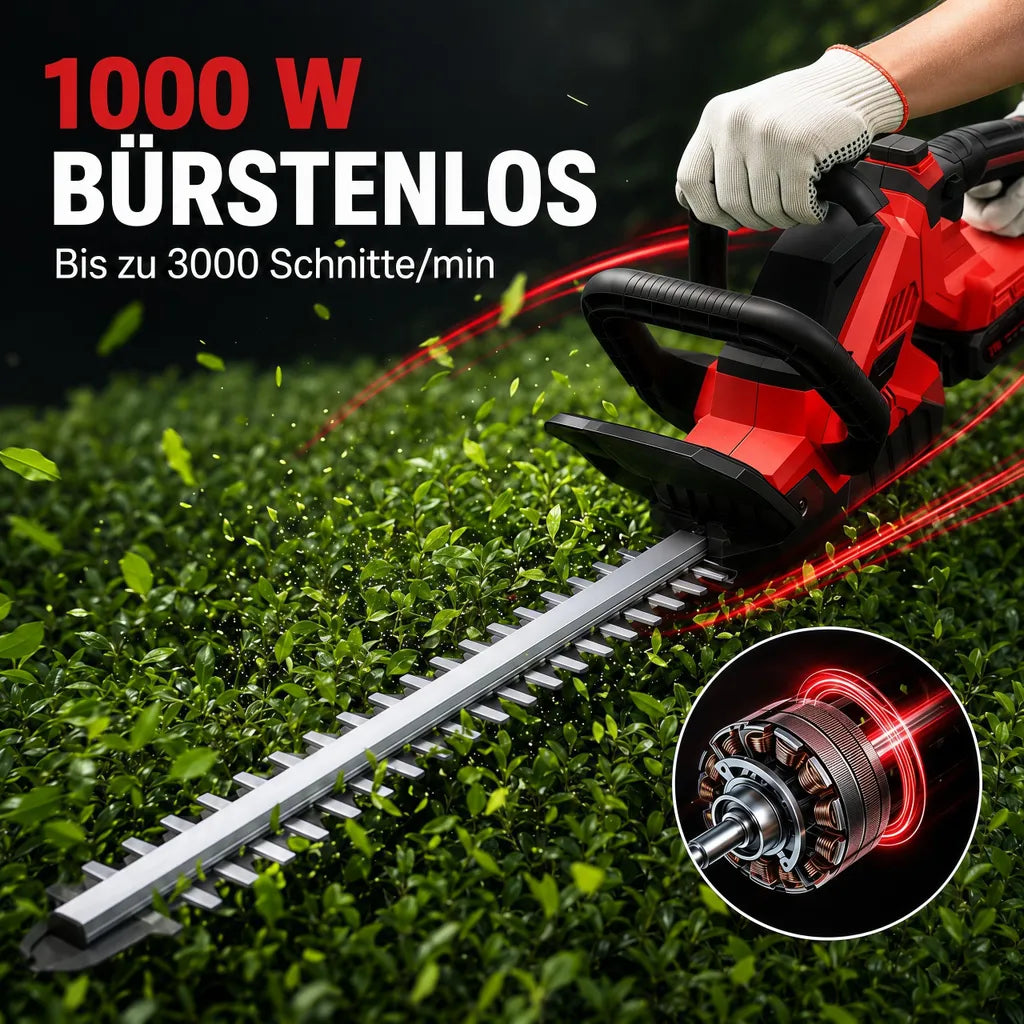 Mobiustream 21V Akku-Heckenschere HS-0362 – 2 Akkus – Produktdetail 3