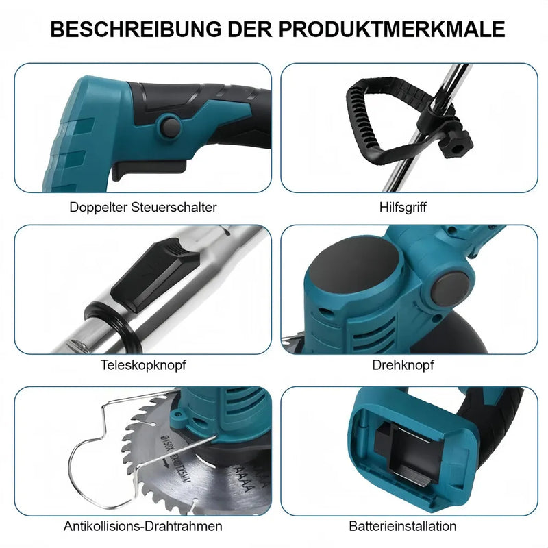 Mobiustream 21V Akku-Rasentrimmer RT-6896 – Produktdetail 6