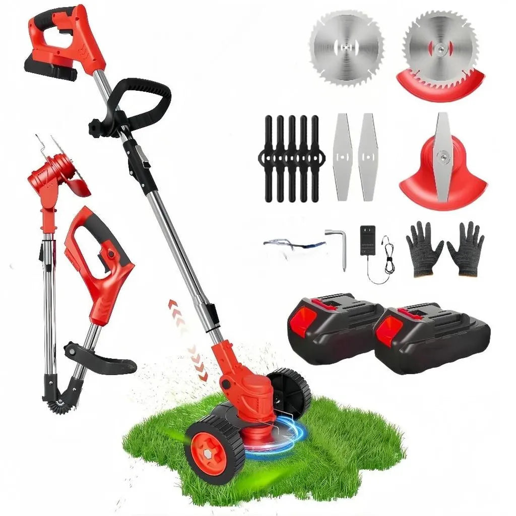 Mobiustream 21V 3-in-1 Akku-Rasentrimmer RT-2182 – 2 Akkus – Produktansicht