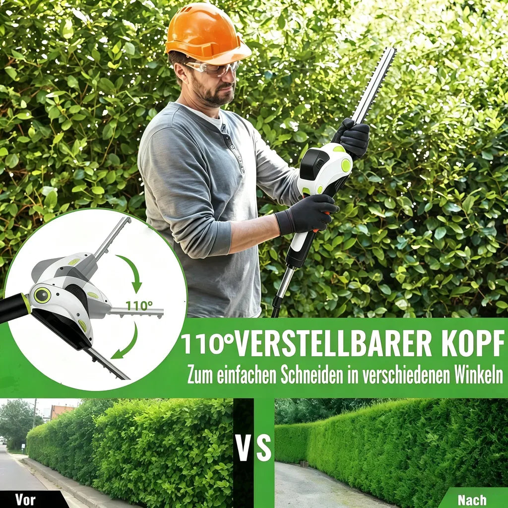 Mobiustream 3-in-1 Akku-Heckenschere HS-9375 – 2 Akkus – Produktdetail 3