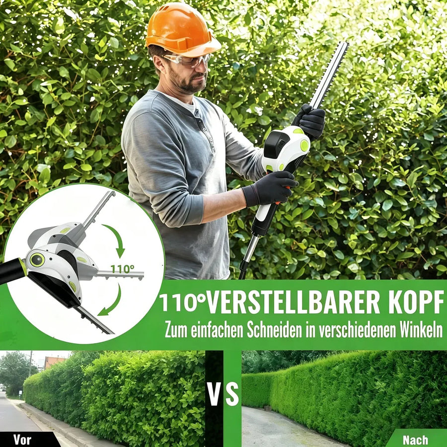 Mobiustream 3-in-1 Akku-Heckenschere HS-1765 – 2 Akkus – Produktdetail 3