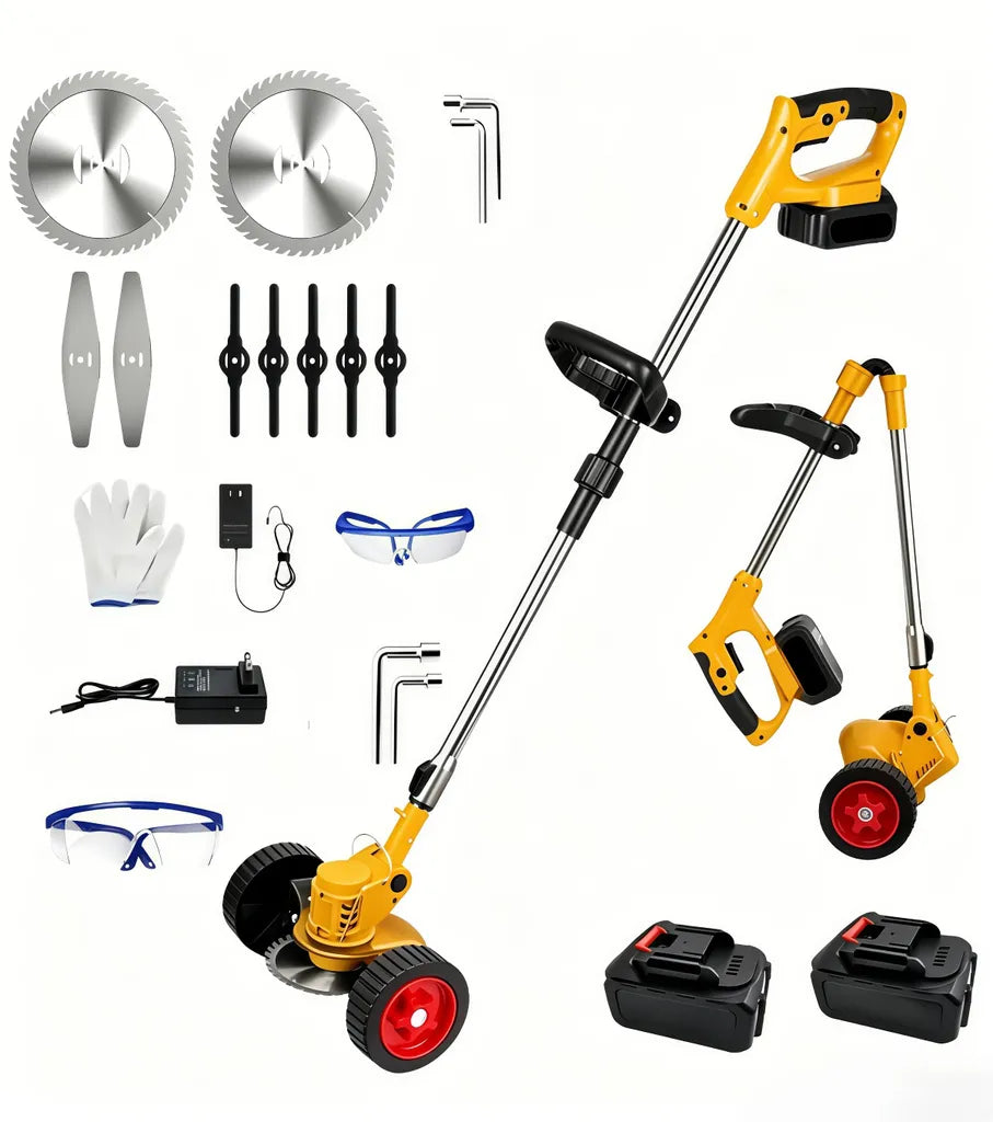 Mobiustream 21V 3-in-1 Akku-Rasentrimmer RT-6711 – 2 Akkus – Produktansicht