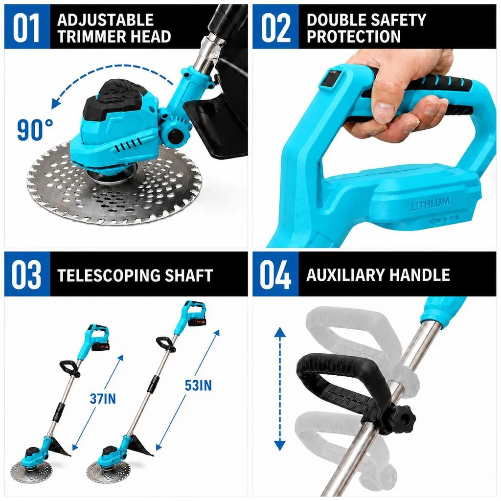 Mobiustream 21V Akku-Rasentrimmer RT-6827 – Produktdetail 6