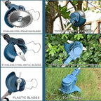 Mobiustream 21V Akku-Rasentrimmer RT-4792 – 2 Akkus, Blau – Produktdetail 2