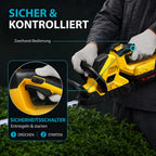 Mobiustream 21V Akku-Heckenschere HS-0379 – 2 Akkus – Produktdetail 5