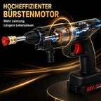 Schnittdarstellung des schwarz-roten Waschgeräts