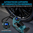 Blaue Luftpumpe: Anwendung und Produktdetails, Akku nicht enthalten
