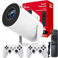 Gaming-Projektor mit zwei Controllern – Ansicht 1