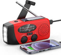 Rotes Radio mit Antenne; abgebildetes Smartphone dient nur zur Veranschaulichung