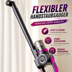 Dunkelvioletter Stiel- und Polstersauger – Ansicht 6