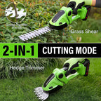 2-in-1-Heckenschere – Produkt- und Detailansicht