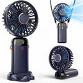 Blauer faltbarer Mini-Handventilator